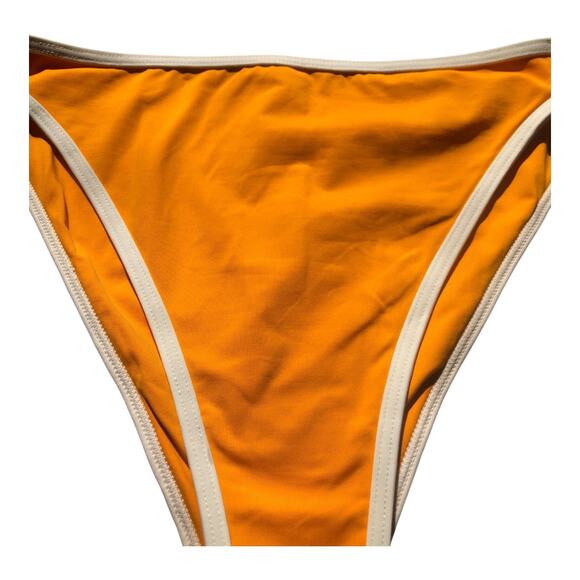 LSpace Bitsy Cut Nora Bikini Bottom Mango Cream Women's Size Small NWT - Picture 4 of 12